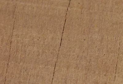 Concave cupping caused by extreme heat and rapid moisture loss on a trailer deck