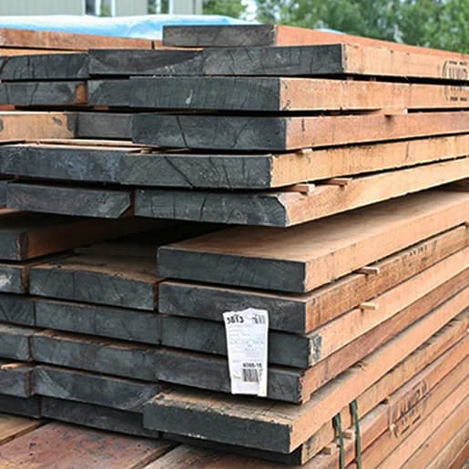 Apitong, Keruing 6/4 x 8 Full Sawn Std + Btr RGH AD