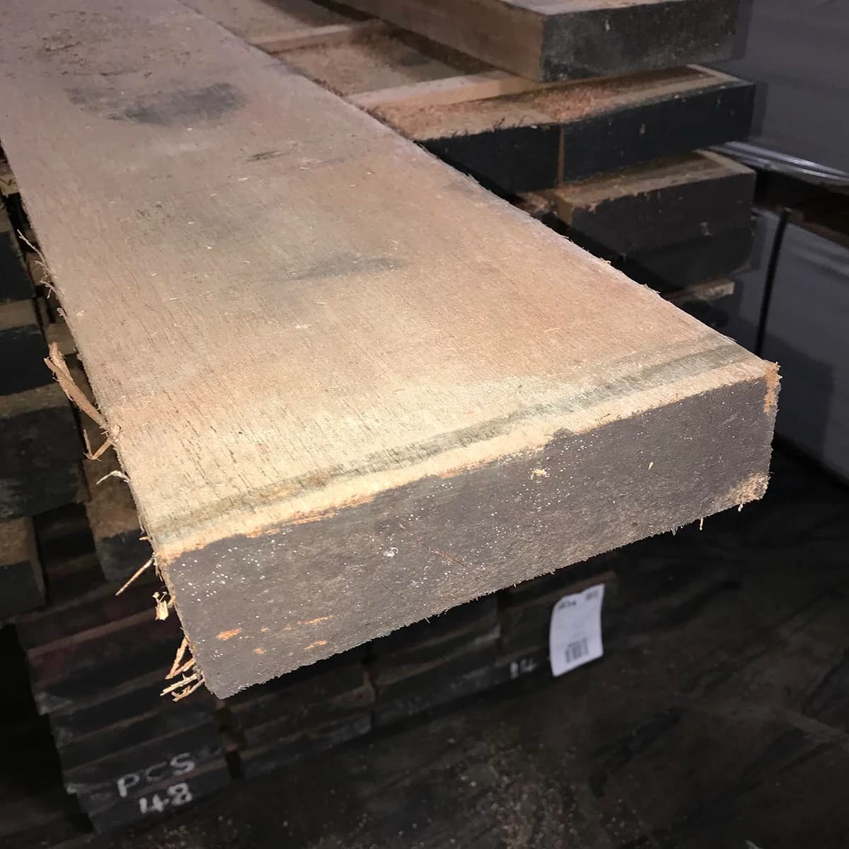 Apitong, Keruing 2x8 Full Sawn Std + Btr RGH