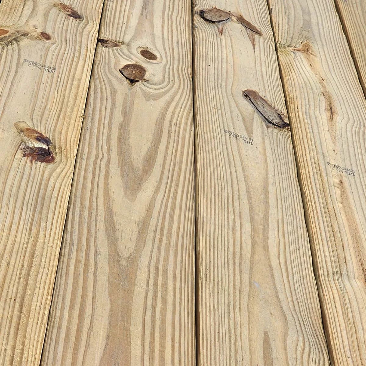 Southern Yellow Pine 2x8 (Net 1-1/2 x 7-1/2) Pressure Treated #2 S4S E4E GN