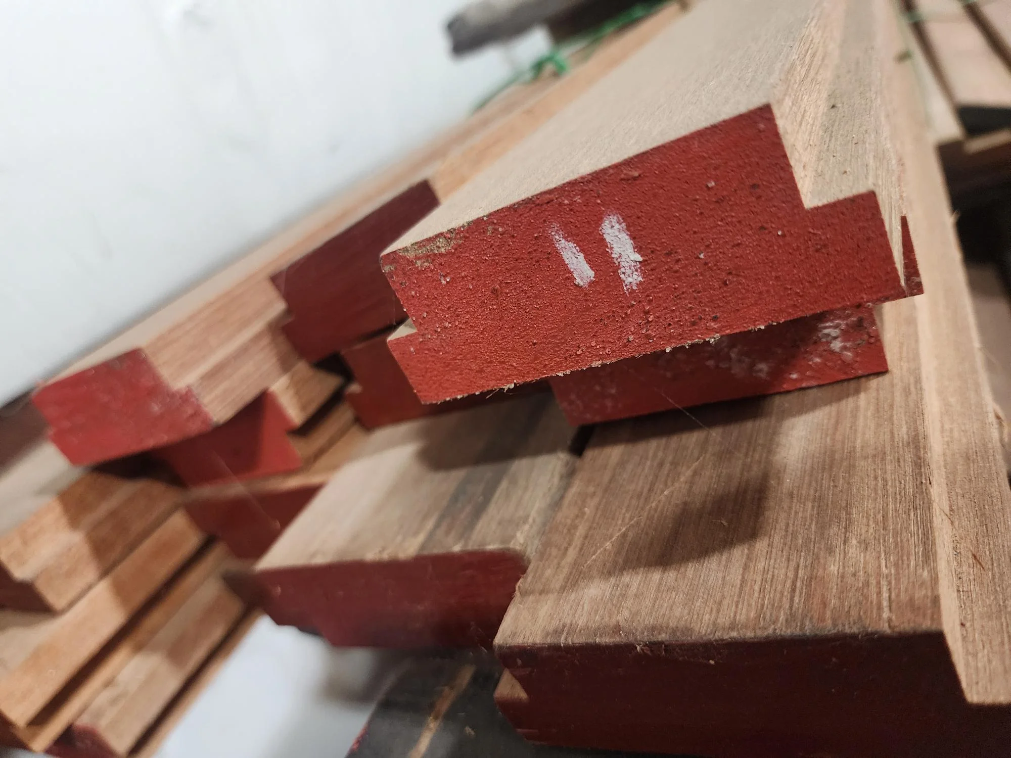 Apitong, Keruing 1-5/16" x 3-3/4" (net 3" face)  Std + Btr T-Board KD