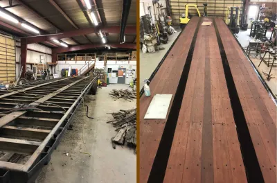 Saskatchewan Flatbed Before And After