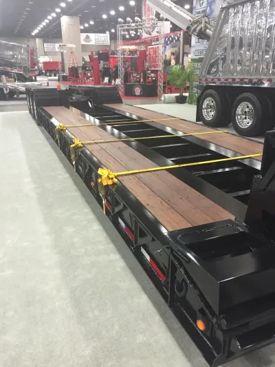 Heavy Duty Drop Deck Trailer Installation 1