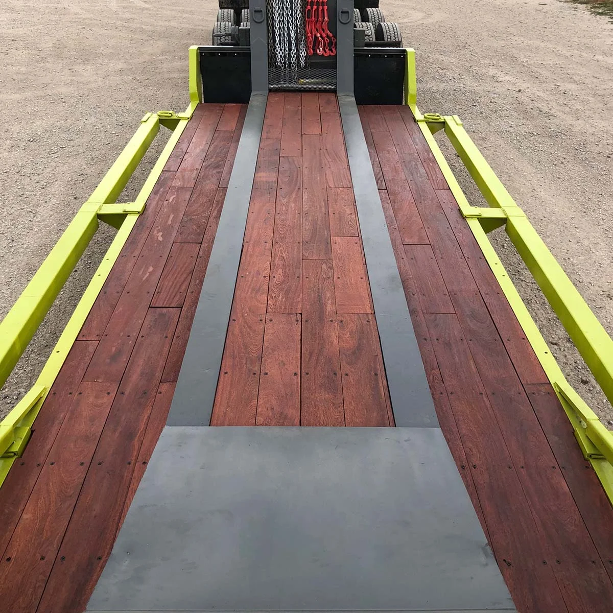 Brazilian Apitong, Angelim Pedra 1-1/8" x 5-3/8" (5" face) Std + Btr Shiplap Flooring