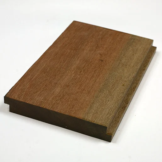 Apitong, Keruing 1-1/8" x 7-3/8" (7" face)  Std & Btr FJ Shiplap Flooring KD