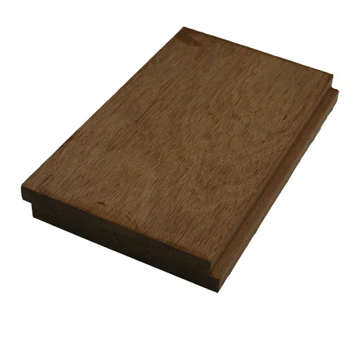 Apitong, Keruing 1-3/8" x 7-3/8" (7" face)  Std + Btr Shiplap Flooring KD