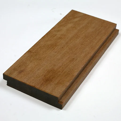 Apitong, Keruing 1-1/8" x 5-3/8" (5" face)  Std + Btr Shiplap Flooring KD