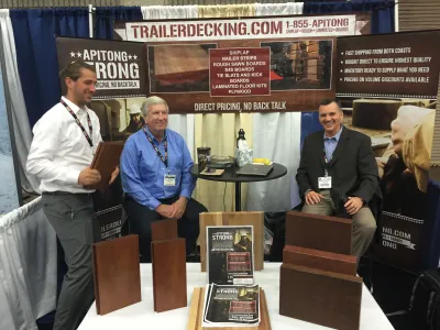 Sales Team Trailerdecking Trade Show