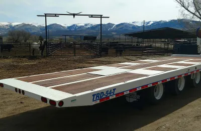 Trail Max Trailer White Apitong Oil Treated Trailer Decking 1